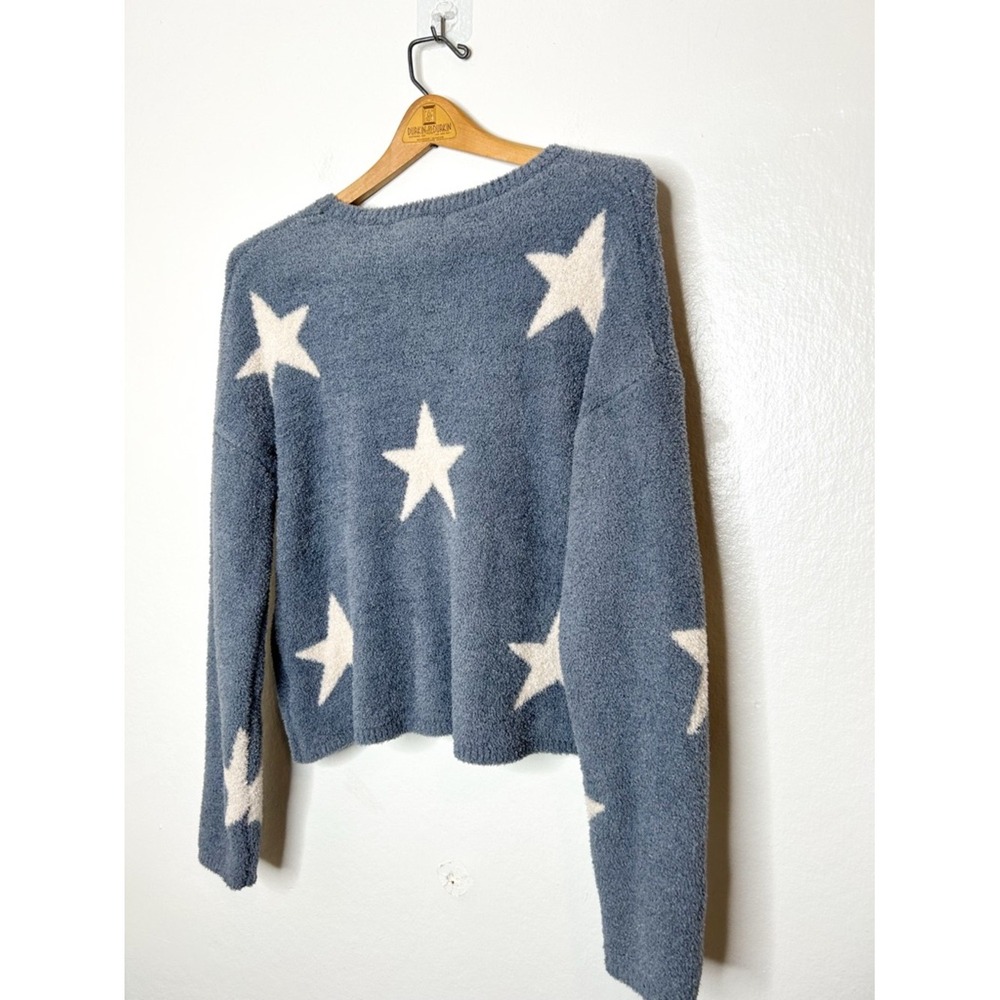 Sincerely Jules Blue & White Star Cozy Loungewear Set - Picture 5 of 8